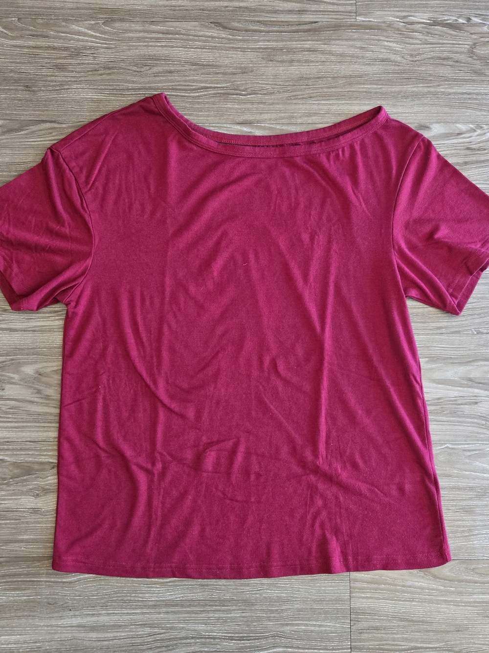 Women's Scoop Neck Off Shoulder Short Sleeve Tee